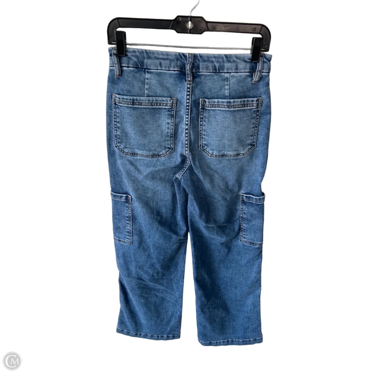 Jeans Wide Leg By Kut In Blue Denim, Size: 2