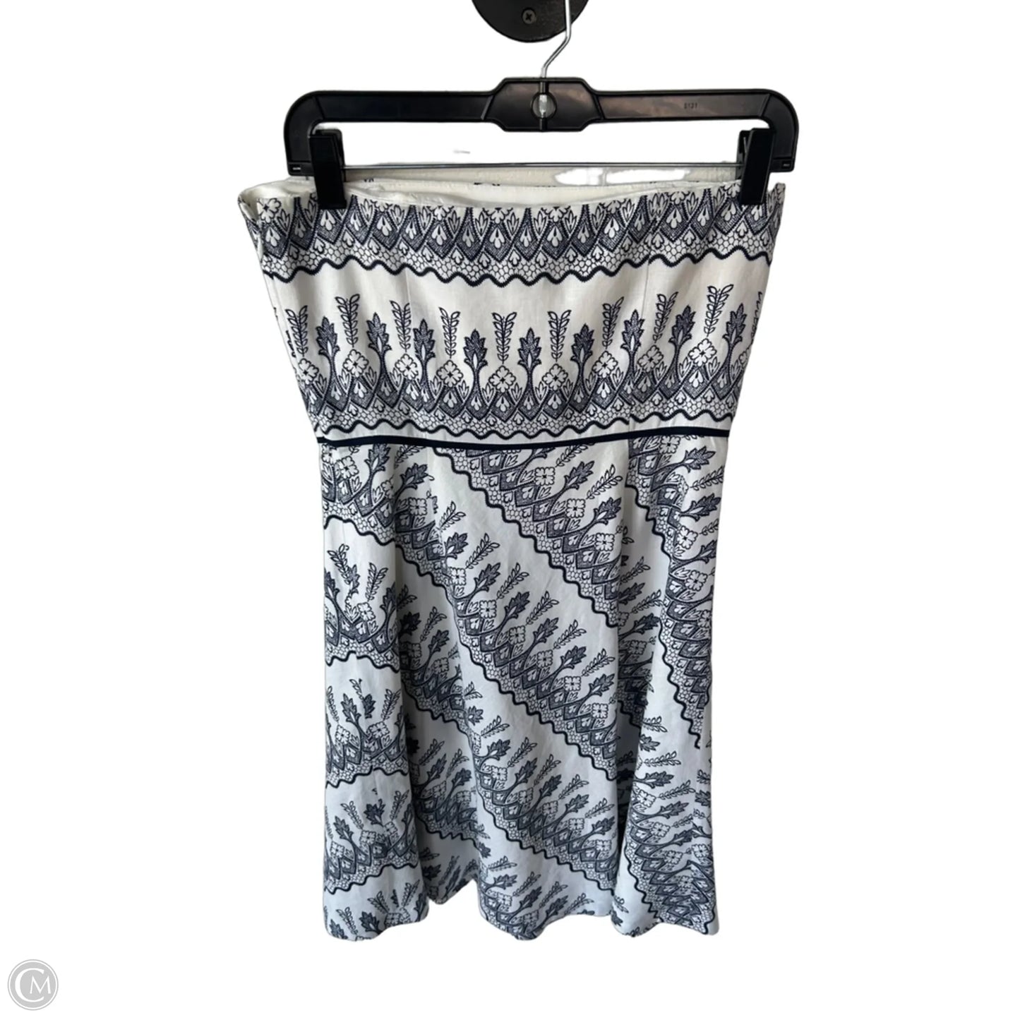 Dress Party Short By Loft In Blue & White, Size: Sp