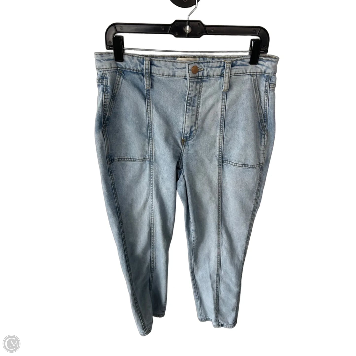 Jeans Straight By Universal Thread In Blue Denim, Size: 12