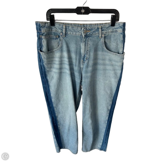 Jeans Straight By Time And Tru In Blue Denim, Size: 16
