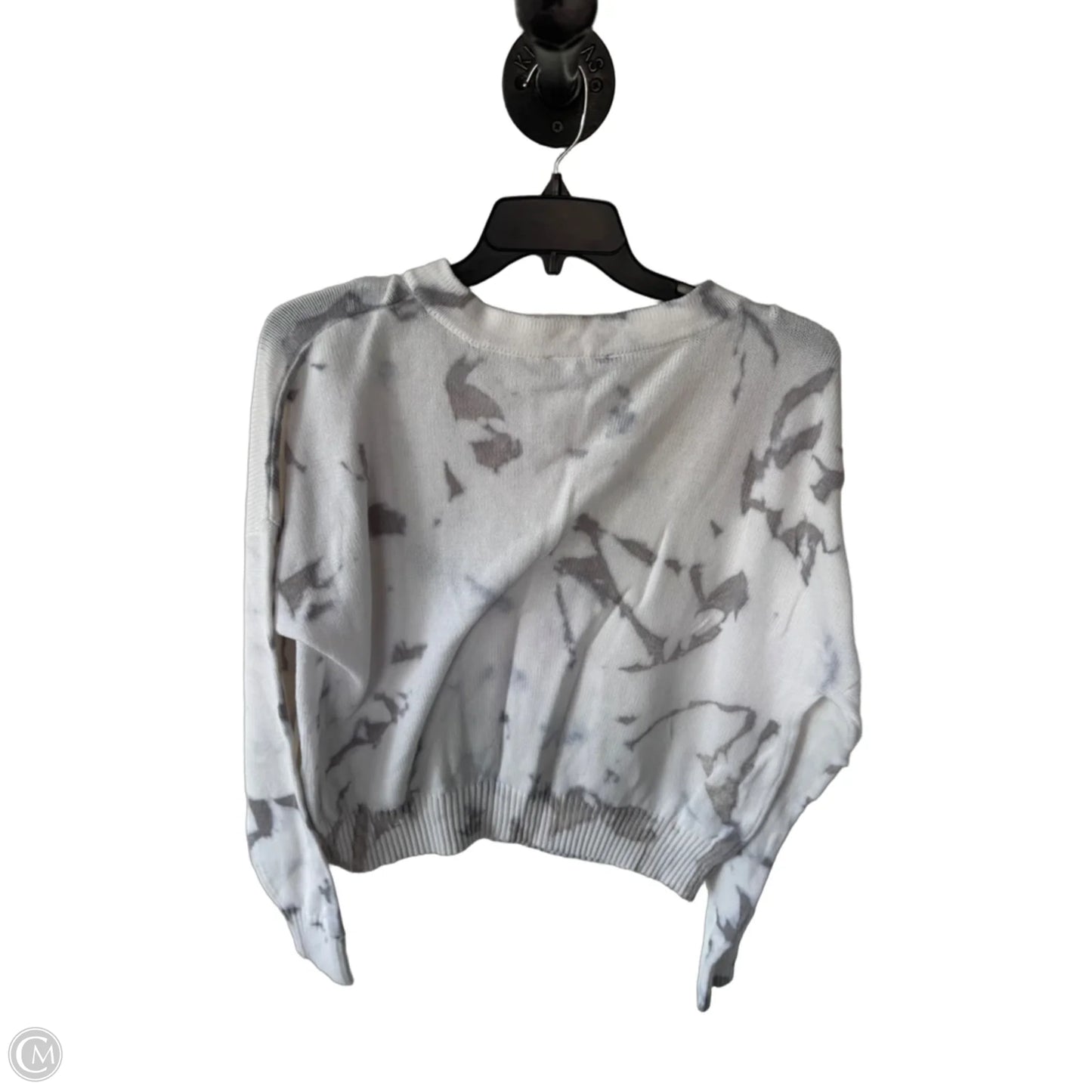Sweater By Lulus In Grey & White, Size: Xl