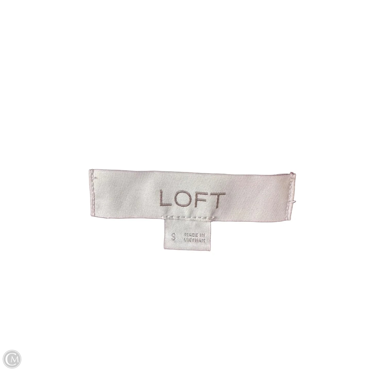 Dress Casual Midi By Loft In Red, Size: L
