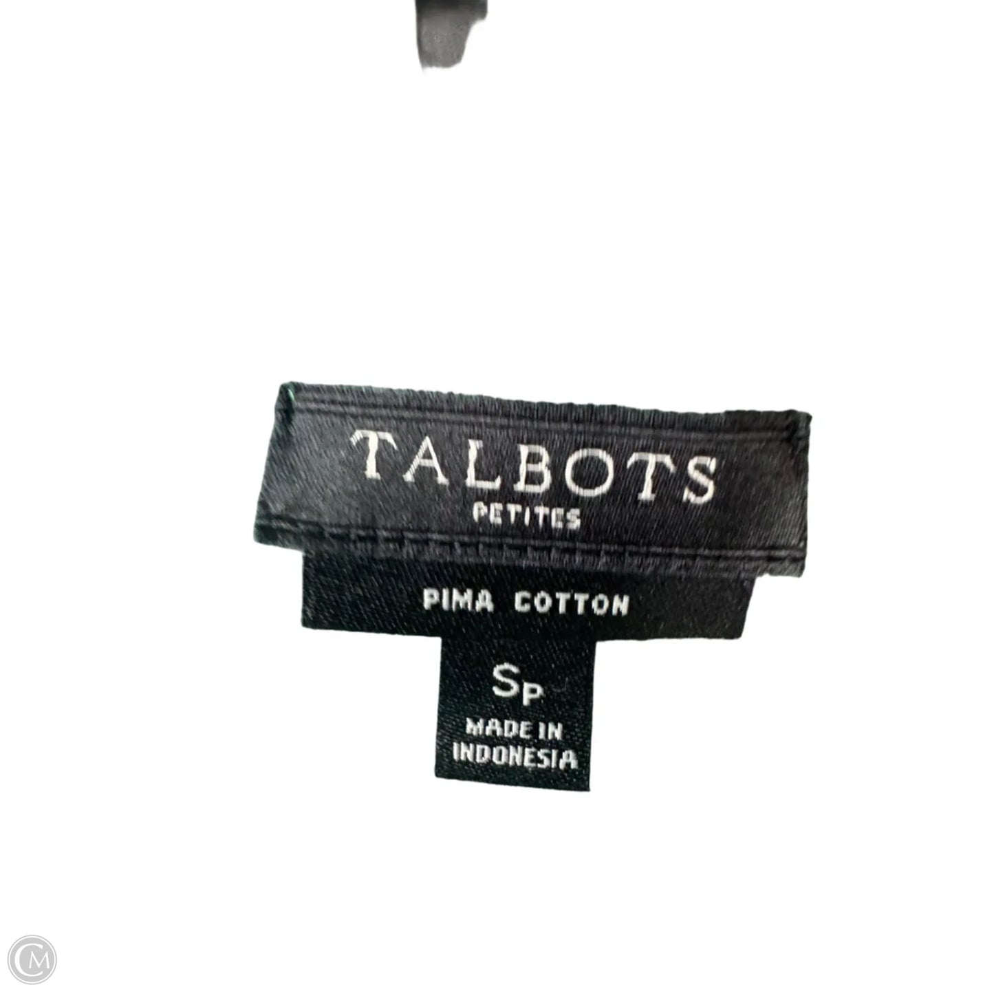 Sweater Cardigan By Talbots In Green, Size: Sp