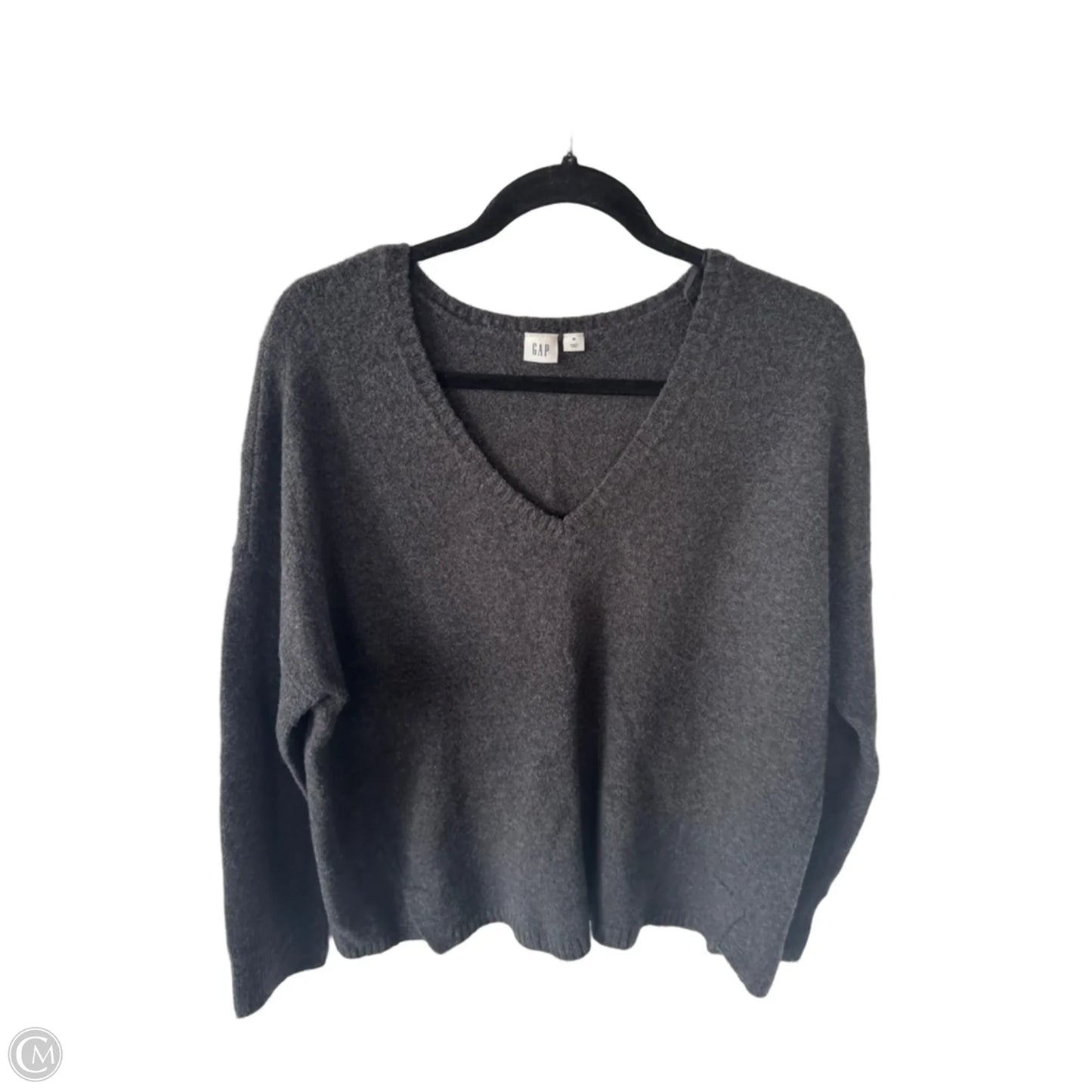 Sweater By Gap In Grey, Size: M