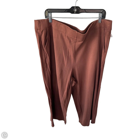 Pants Lounge By Max Studio In Brown, Size: 22