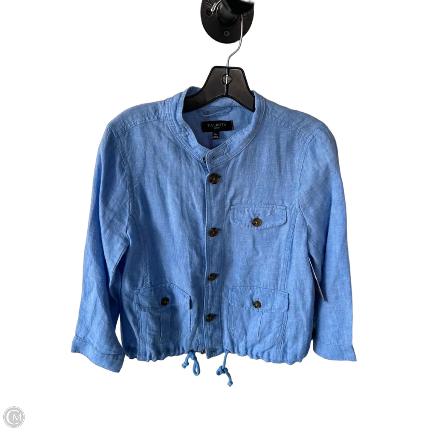 Blazer By Talbots In Blue, Size: Mp
