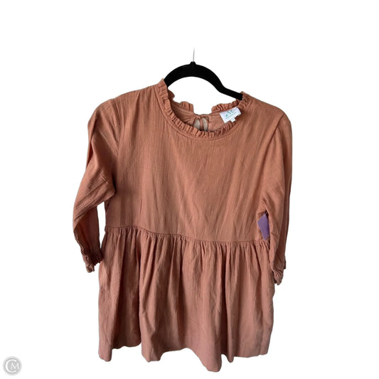 Dress Casual Short By Hennes In Orange, Size: S