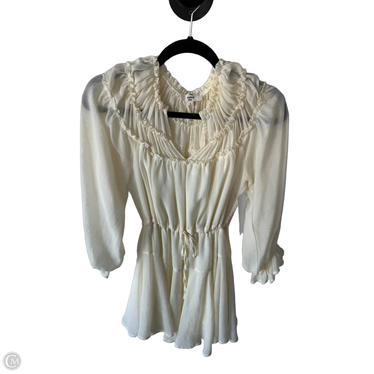 Dress Party Short By Entro In Cream, Size: S