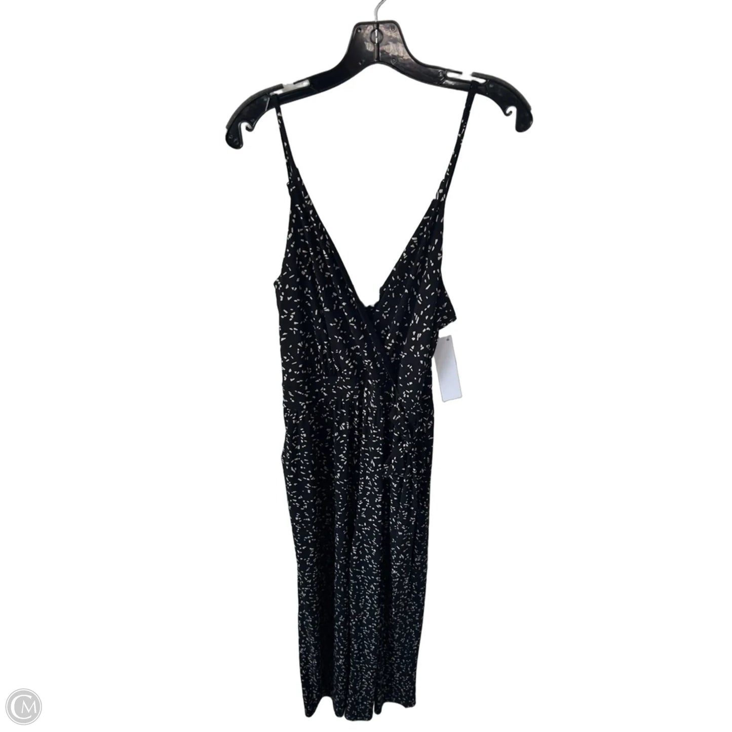 Jumpsuit By Cme In Black & Cream, Size: L