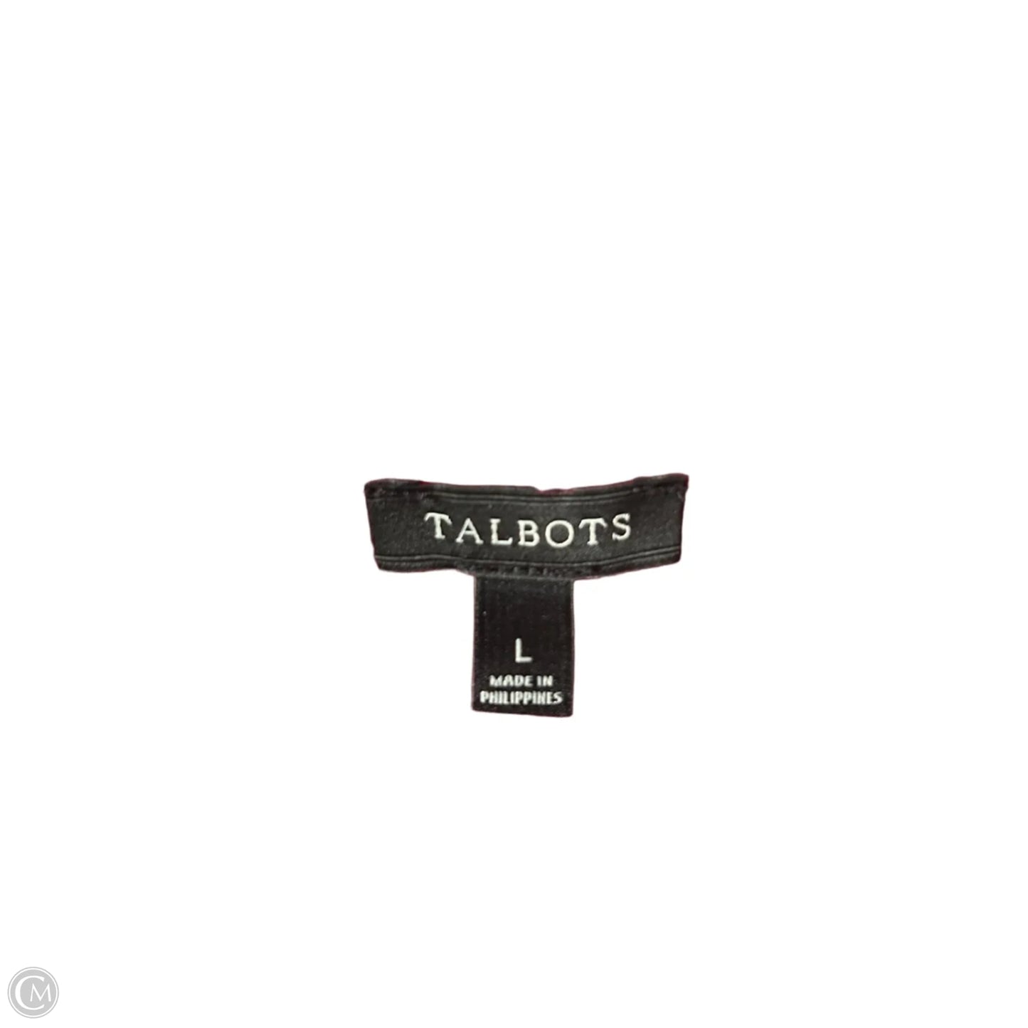 Dress Work By Talbots In Red, Size: L