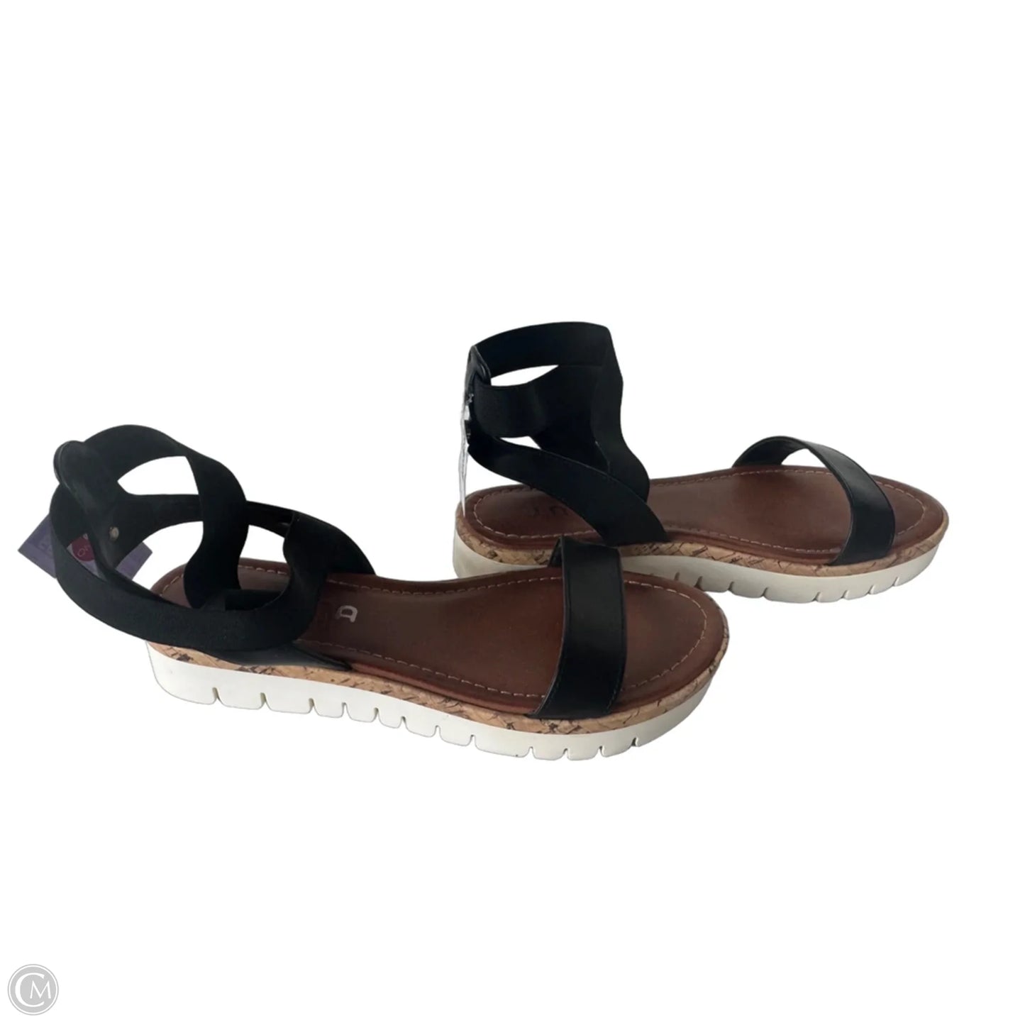Sandals Flats By Unisa In Black, Size: 9