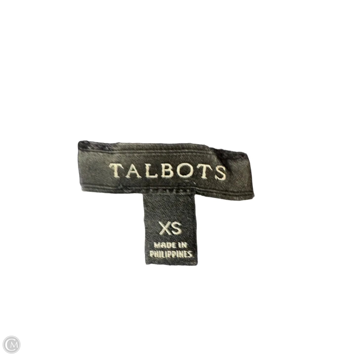 Dress Casual Short By Talbots In Blue & White, Size: Xs