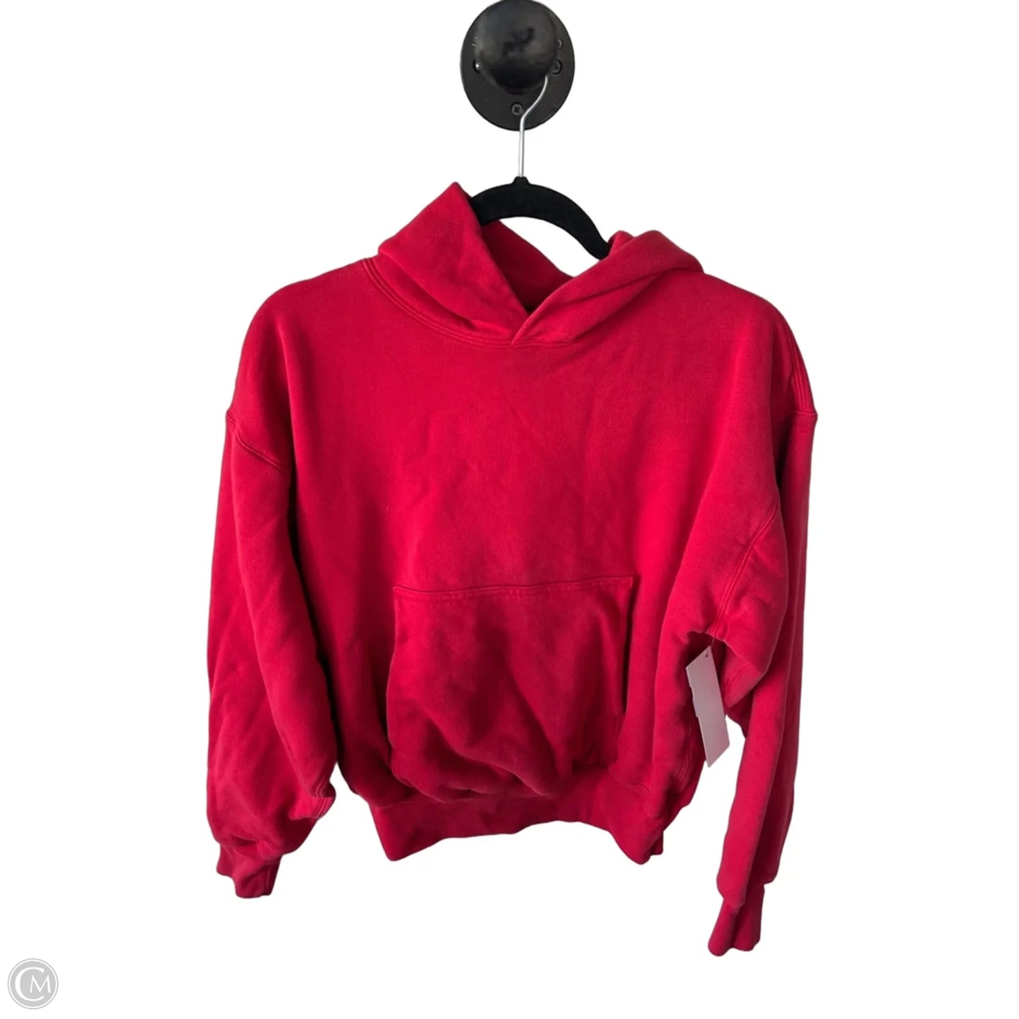 Sweatshirt Hoodie By Cmc In Red, Size: S