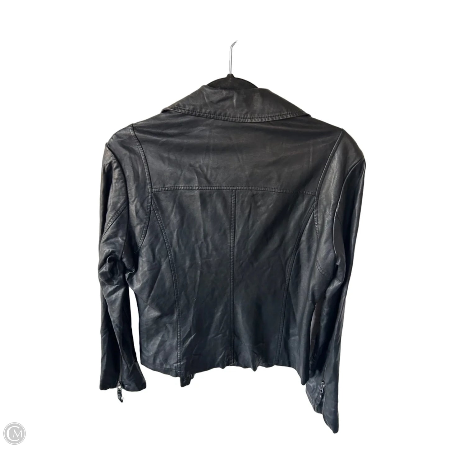 Jacket Moto By Max Studio In Black, Size: S