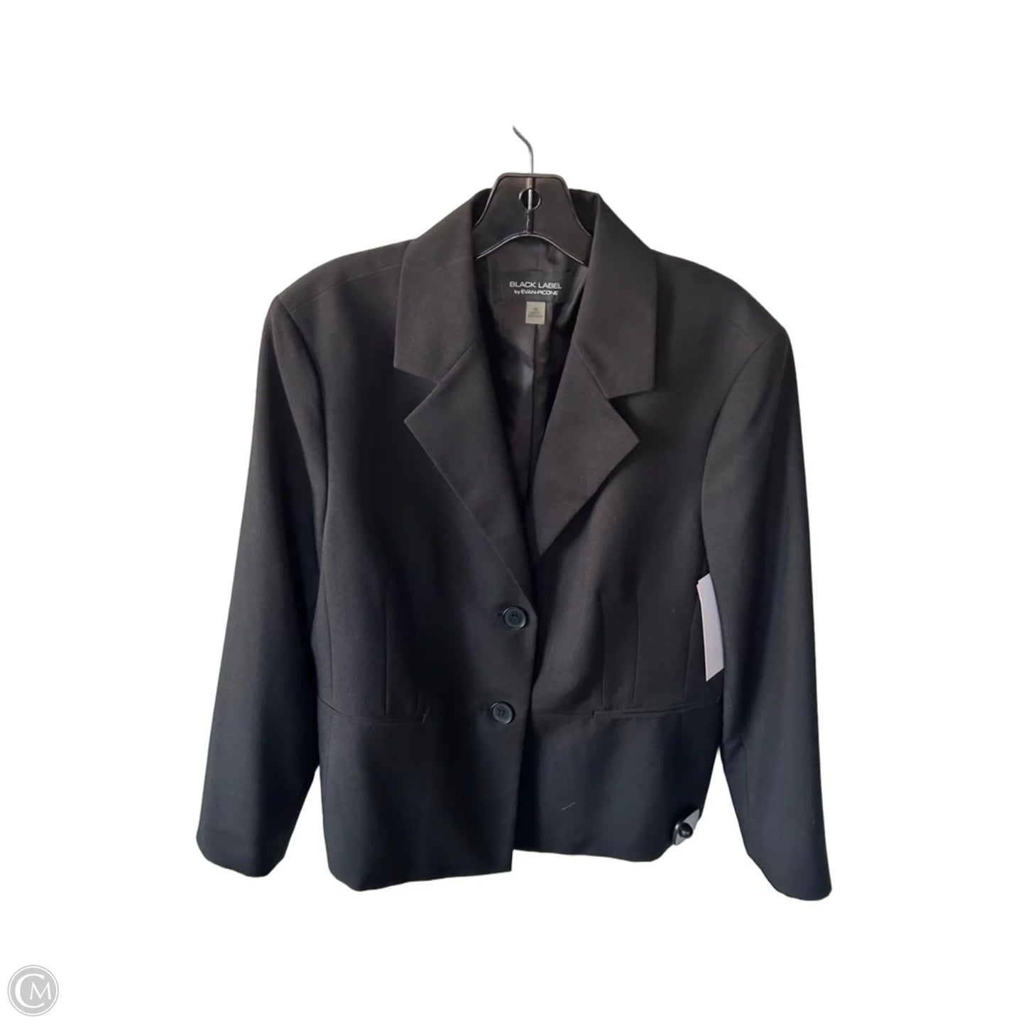 Blazer By Black Label In Black, Size: Xl