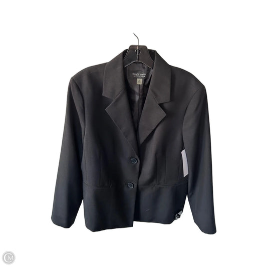 Blazer By Black Label In Black, Size: Xl