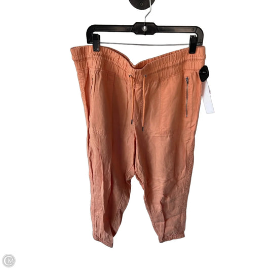 Pants Linen By Athleta In Orange, Size: 16