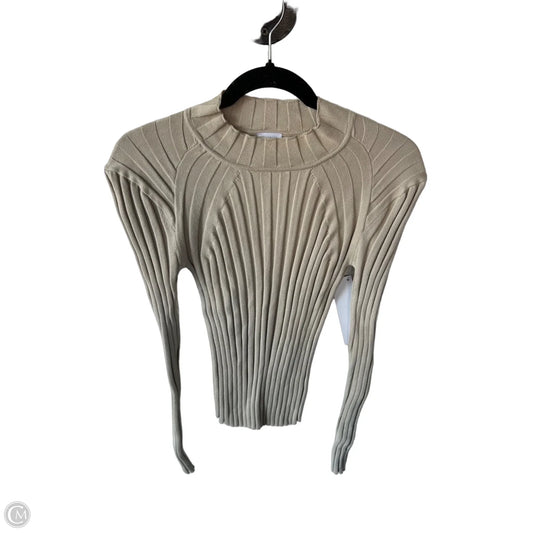 Sweater By Cabi In Tan, Size: S