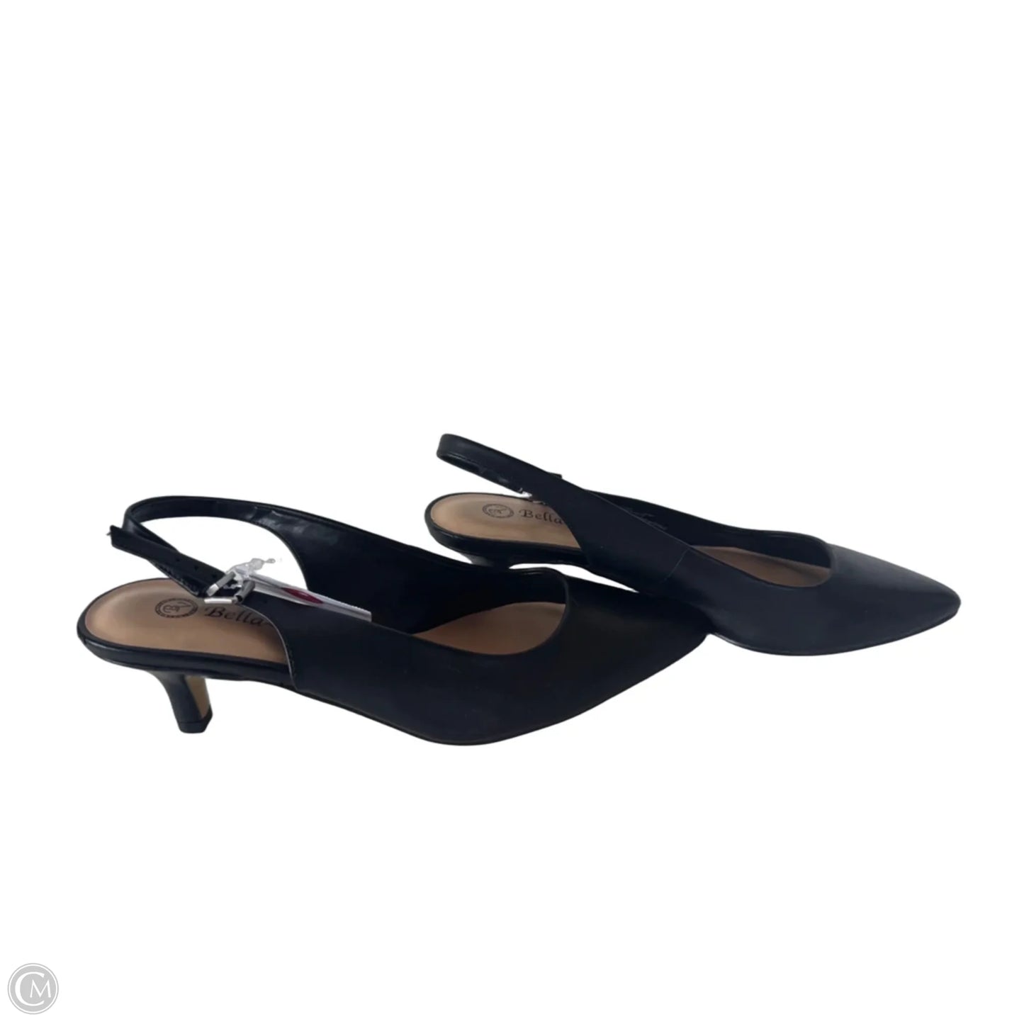 Shoes Heels Kitten By Clothes Mentor In Black, Size: 8