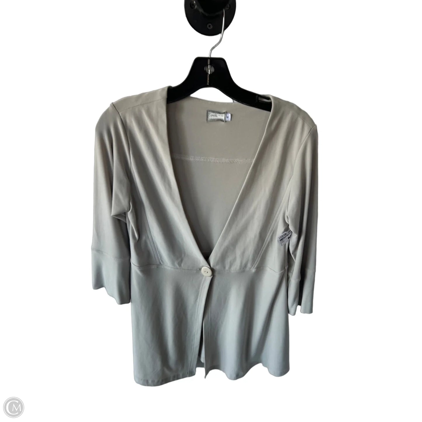 Cardigan By Clothes Mentor In Green, Size: M