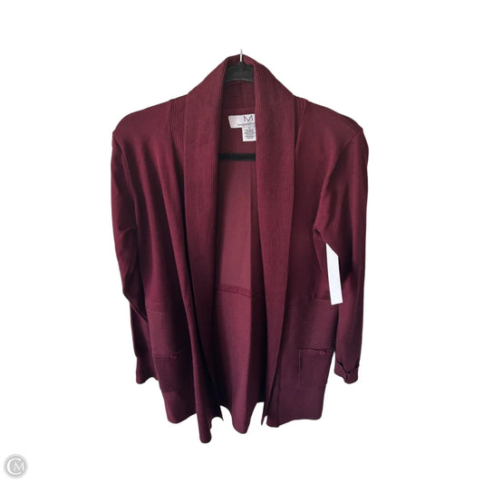Sweater Cardigan By Magaschoni In Red, Size: S