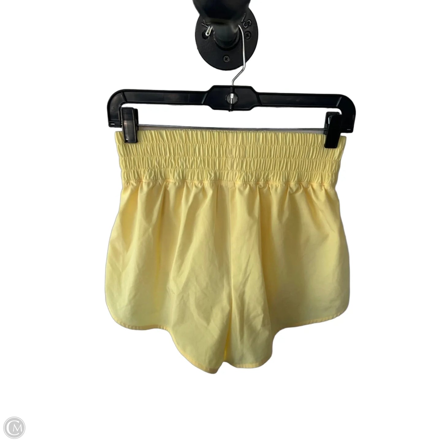 Athletic Shorts By Peloton In Yellow, Size: S