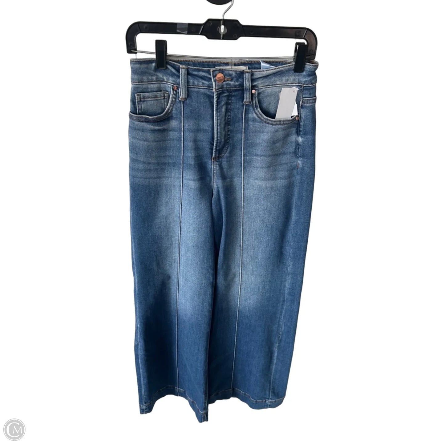 Jeans Wide Leg By Risen In Blue Denim, Size: 2
