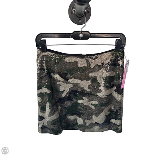 Skirt Mini & Short By Romeo And Juliet In Camouflage Print, Size: S