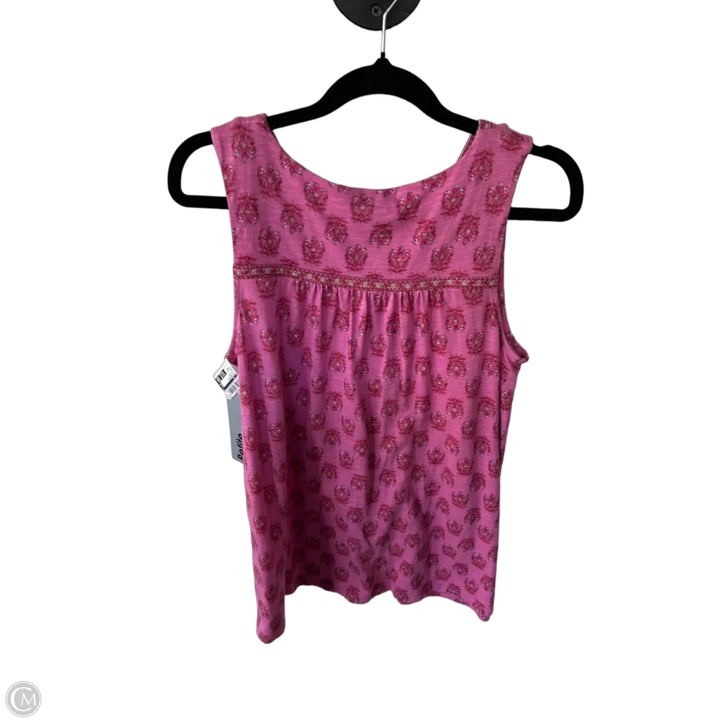 Top Sleeveless By J. Jill In Pink & Red, Size: Xsp