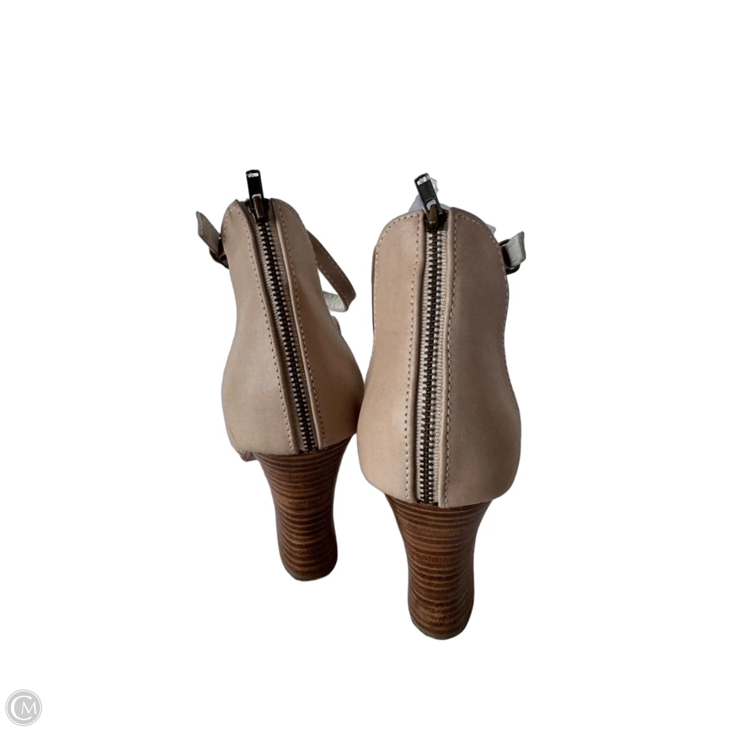 Shoes Heels Block By Cmb In Tan, Size: 8