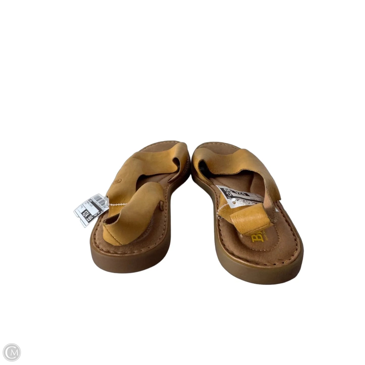 Sandals Flats By Born In Gold, Size: 9
