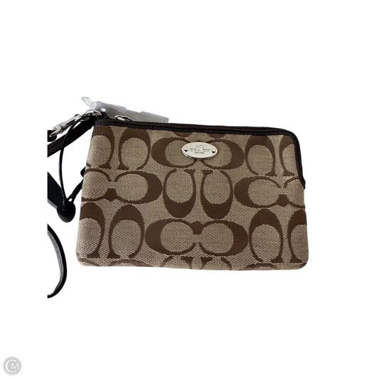 Wristlet Designer By Coach, Size: Small