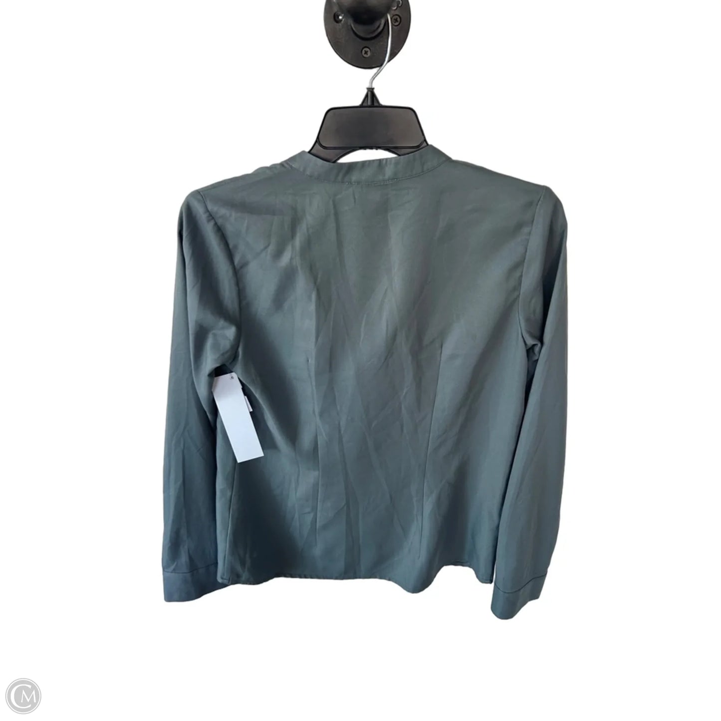 Blouse Long Sleeve By Limited In Green, Size: Xs