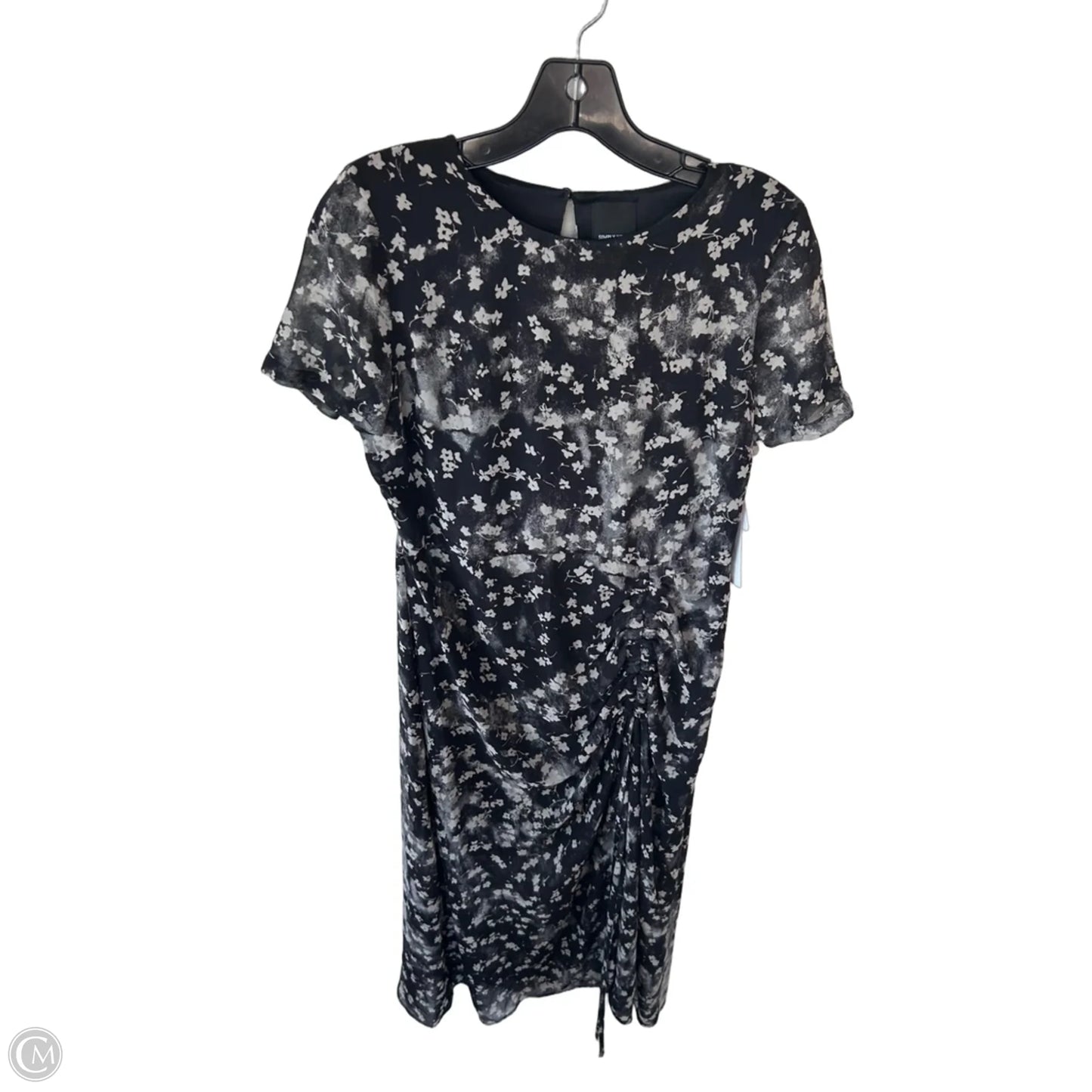Dress Work By Simply Vera In Black & Tan, Size: S