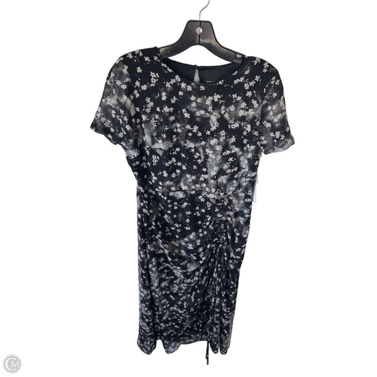 Dress Work By Simply Vera In Black & Tan, Size: S