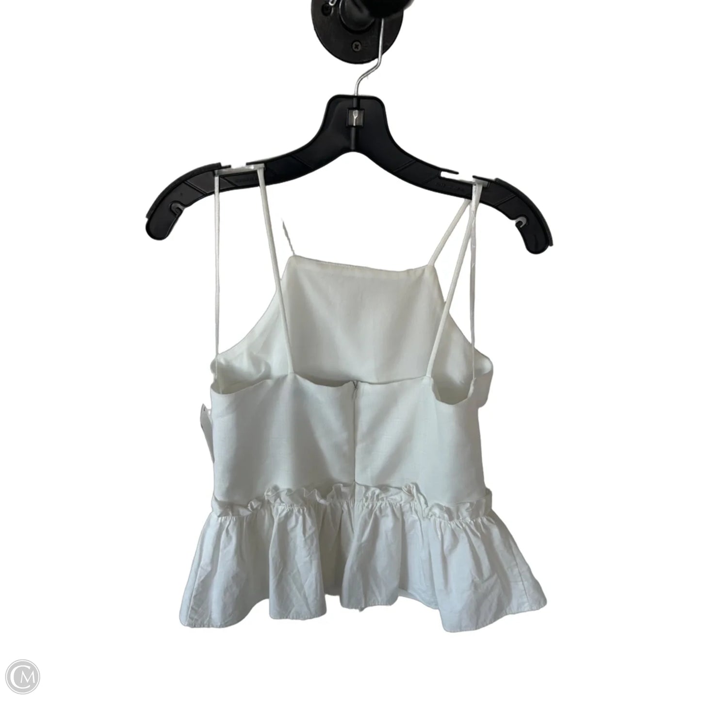 Blouse Sleeveless By English Factory In White, Size: M
