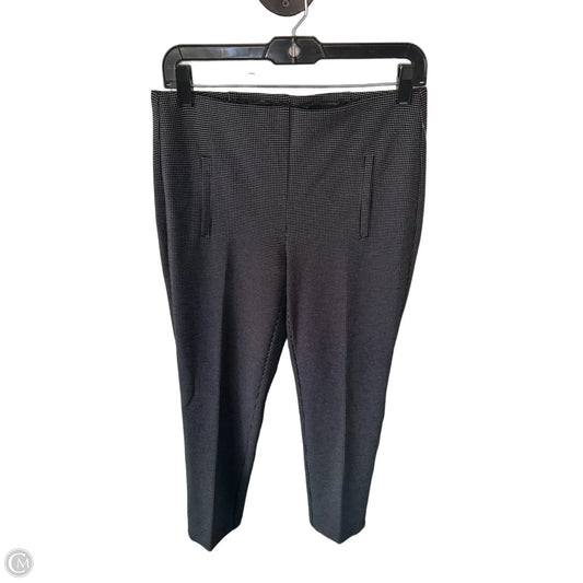 Pants Dress By Chicos In Black & White, Size: 2