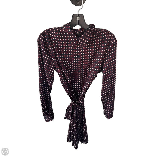 Dress Work By Ann Taylor In Blue & Red & White, Size: M