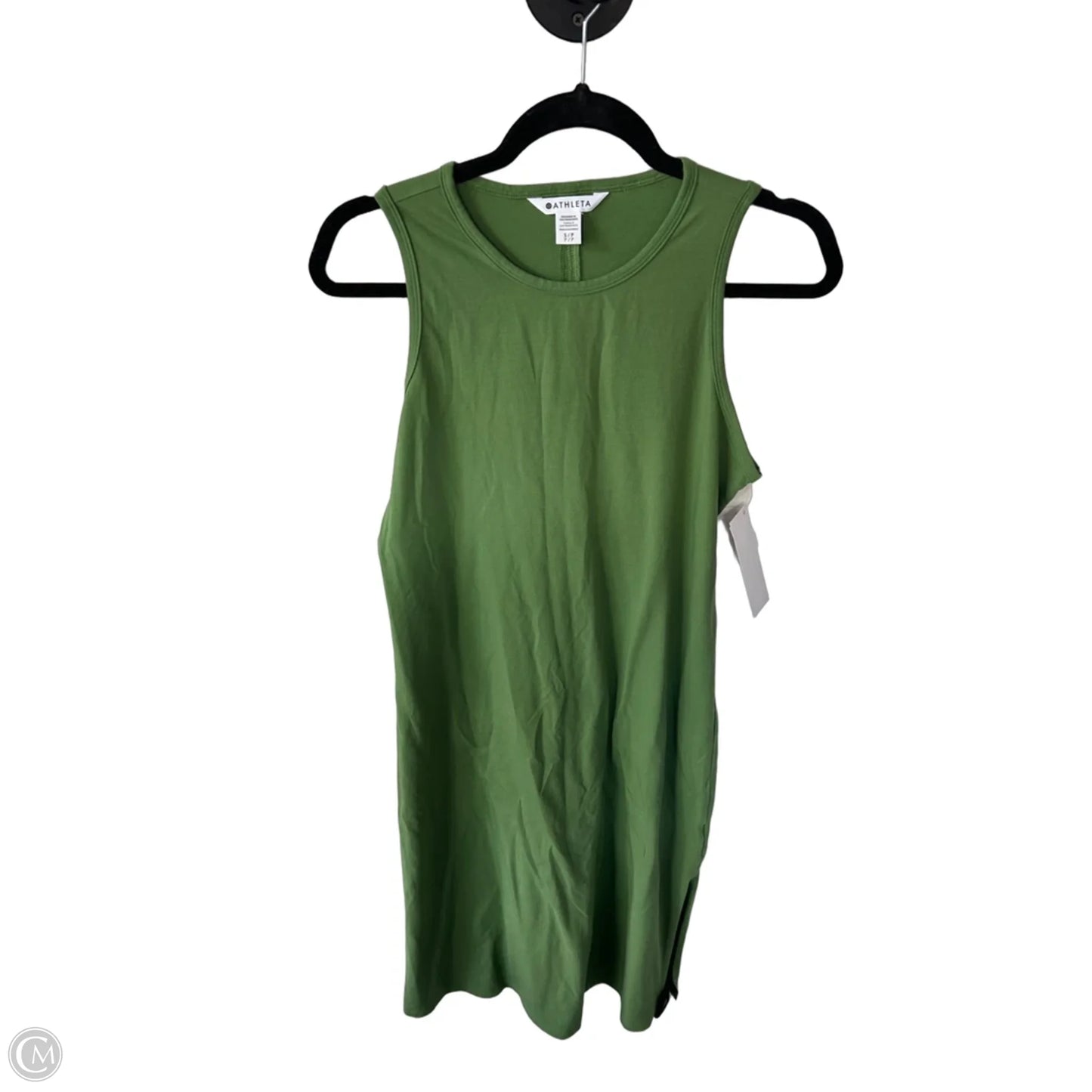 Dress Casual Midi By Athleta In Green, Size: S
