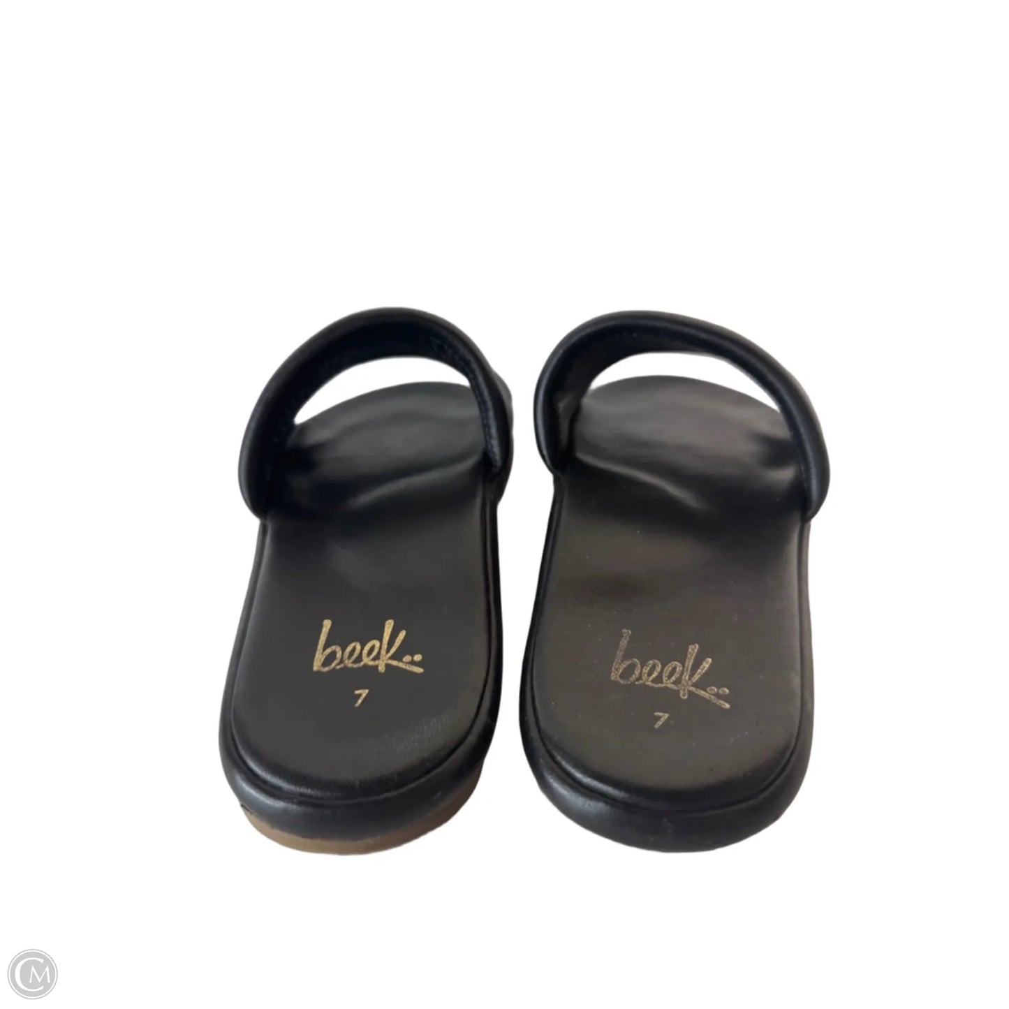Sandals Flats By Cma In Black, Size: 7