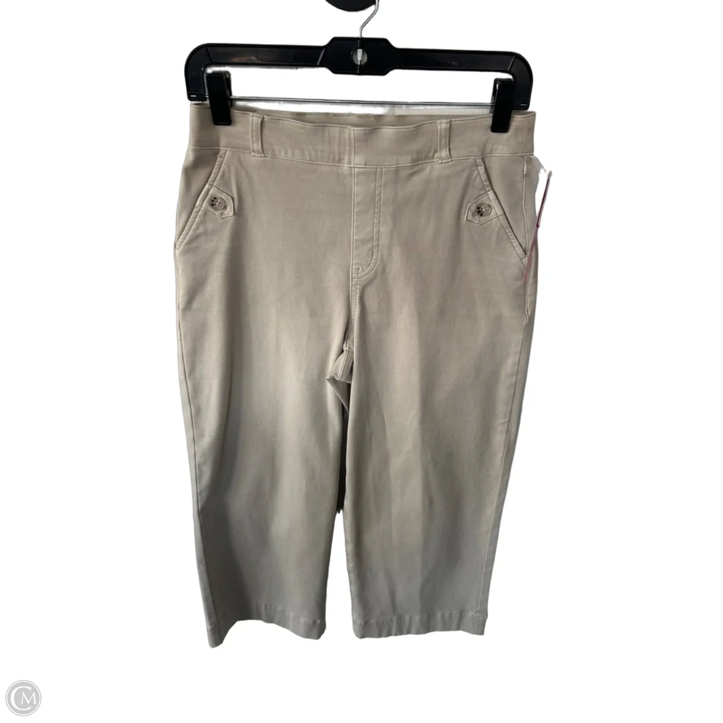 Pants Cropped By Spanx In Tan, Size: M