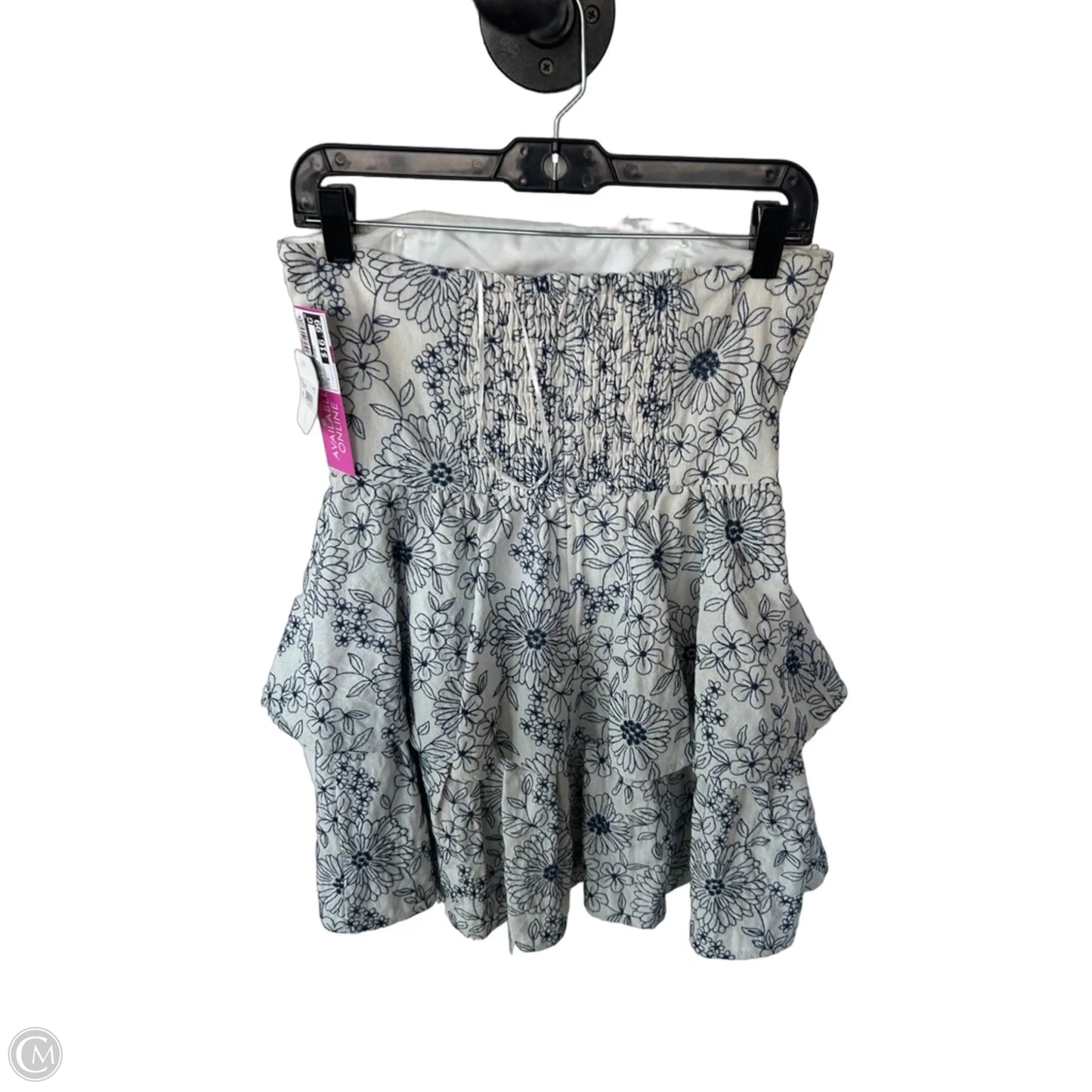 Dress Party Short By Altard State In Blue & White, Size: S