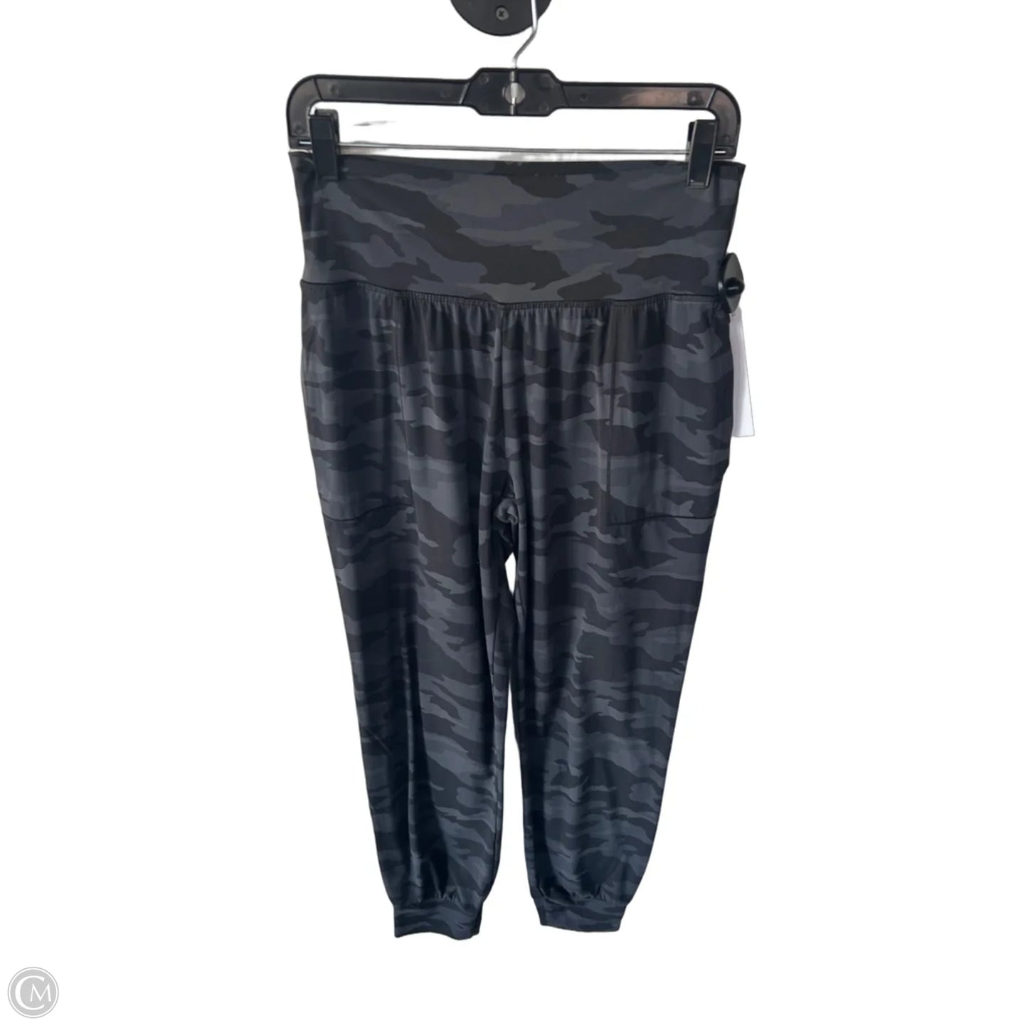 Athletic Pants By Athleta In Black & Grey, Size: M