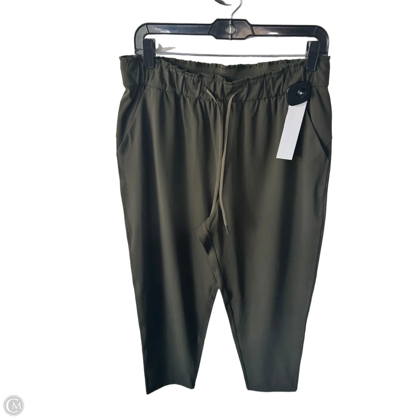 Athletic Pants By Lululemon In Green, Size: 10