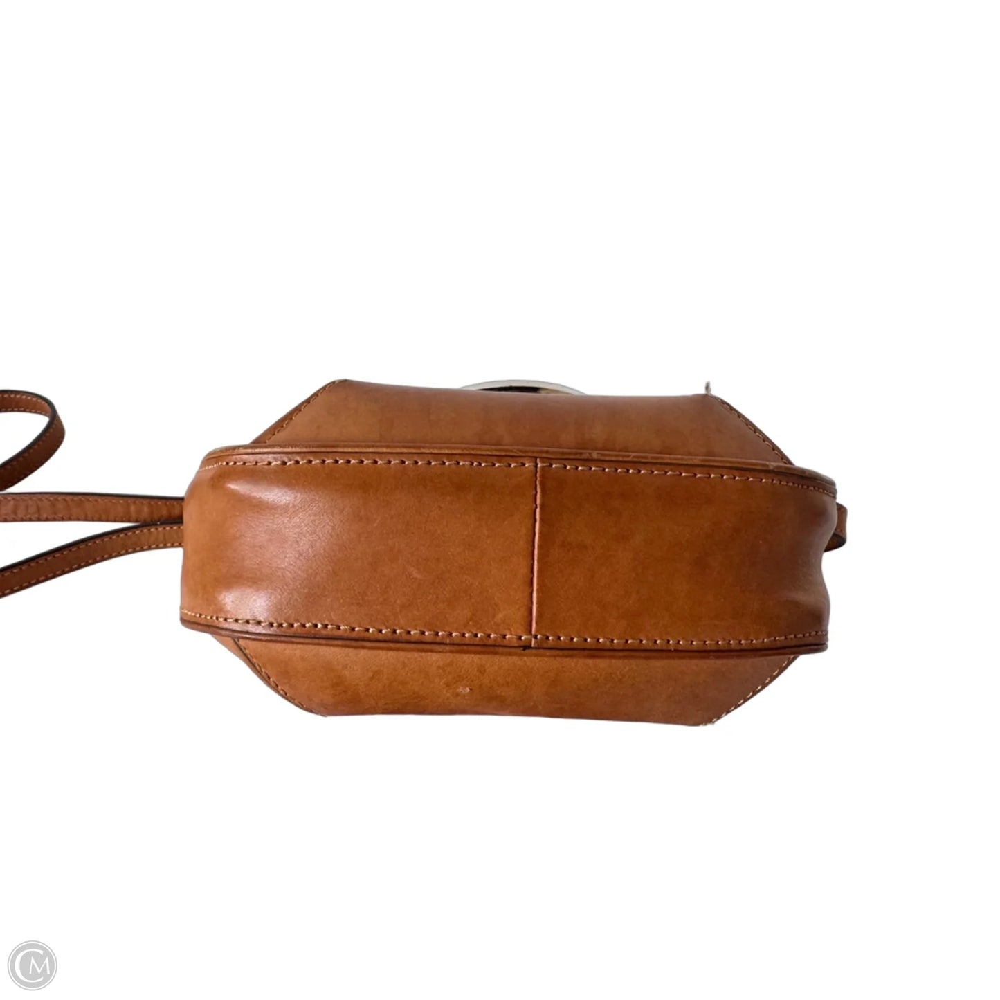 Crossbody Leather By Banana Republic, Size: Large