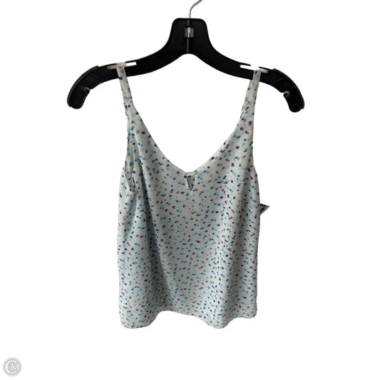 Blouse Sleeveless By Cabi In Blue & Orange, Size: Xs