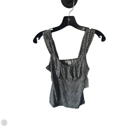 Blouse Sleeveless By White House Black Market In Black & White, Size: Xxs