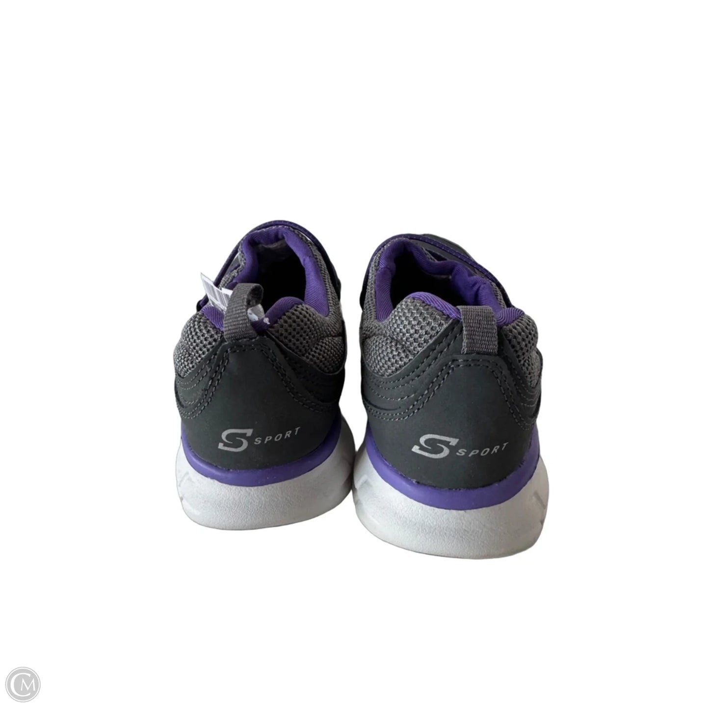 Shoes Athletic By Clothes Mentor In Grey & Purple, Size: 7
