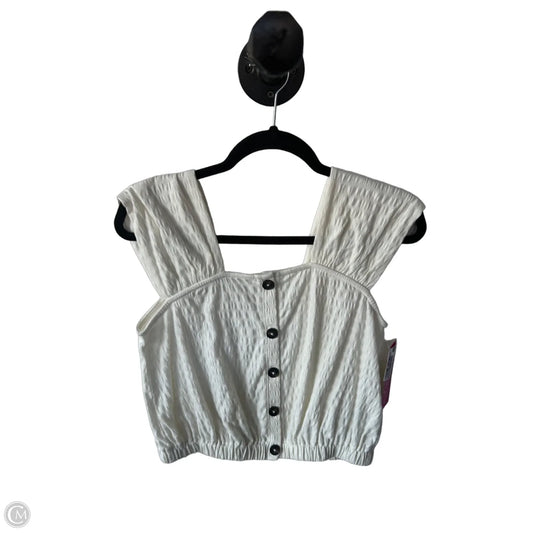 Top Sleeveless By Madewell In Cream, Size: Xs