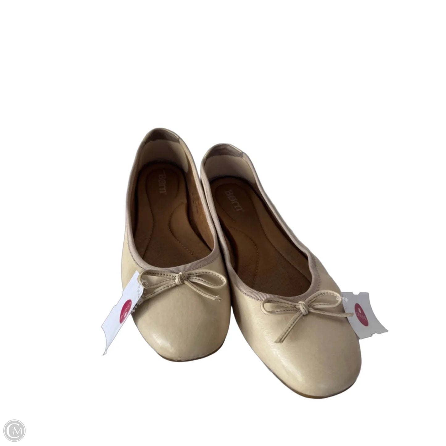 Shoes Flats By Born In Cream, Size: 8